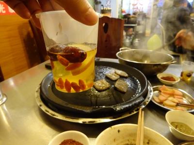 2020年1月　3日目その三　「大方」名物煮啤酒を飲んでみよう！