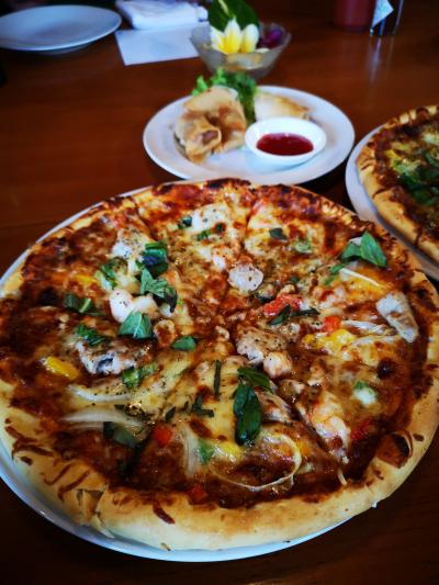 2020 まうまう流バリ島攻略 特別企画 サヌールでワイワイ PapaPizza ＆ Pasar Sinduh