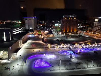 消化試合の函館からの「サッポロ雪まつり」