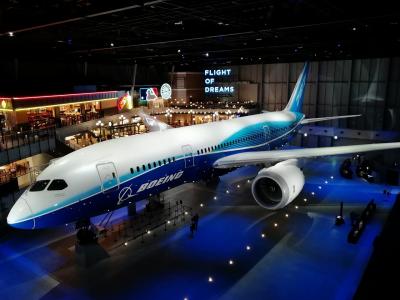 ７８７の1号機に乗ってきました。　　