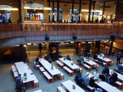 London(1.5) Seven Dials Market も現代的で開放感のあるところ。ブルックリンを思い出す。