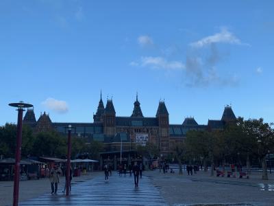 久しぶりのアムステルダム 、妻は初めて!