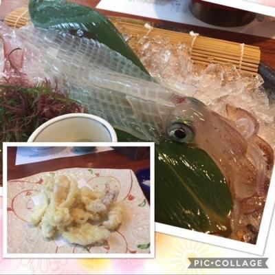 いかの活きづくりを食べたくて唐津へゴルフ旅行