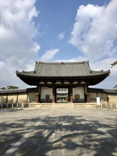 法隆寺と中宮寺参拝