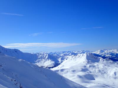 弾丸　貧乏スキー旅行　フランス　Les Arcs　