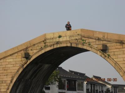 江南周遊（５３）蘇州大運河、盤門景観区を散歩し、上海へ。