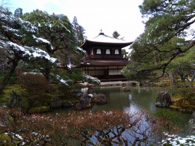 2020年　冬の京都旅　雪景色＆閑散！