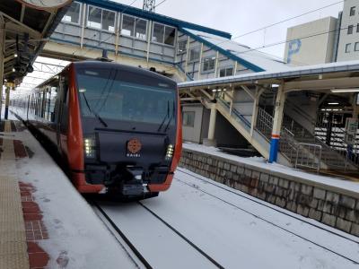 とれいゆ・みのり・海里★小５息子と乗り鉄二人旅★２日目