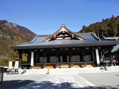 母を連れて身延山へ　道の駅なんぶへ立ち寄り