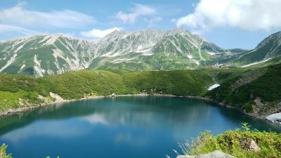 夜行バスで行く　立山三山縦走　