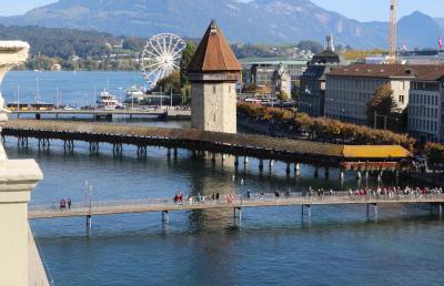 シニアー夫婦のスイスゆっくり旅行30日　 (26)モンツァからルチェルンに移動します(10月13日)