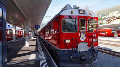 サンモリッツとベルニナ鉄道（４）パノラマカーでイタリアへ