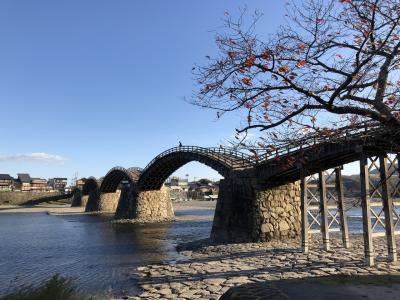 2019年11月錦帯橋（少しだけ宮島）