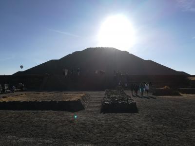 年を感じるメキシコ8日間の旅　2日目　テオティワカン遺跡