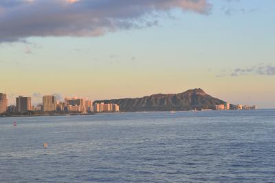 ハワイ（その２）ダイヤモンドヘッド・ワイキキ・ディナークルーズ