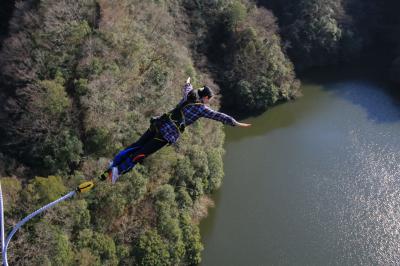 【茨城旅行】竜神大吊り橋でバンジージャンプの旅