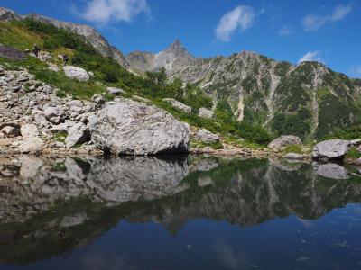 表銀座から行く槍ヶ岳 その２ 槍ヶ岳山荘から下山、大喰中南岳を経て徳沢園でゆっくり！