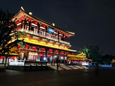 西安　ちょと割高かな？大唐芙蓉園（だいとうふようえん）の夜景ツアーに参加