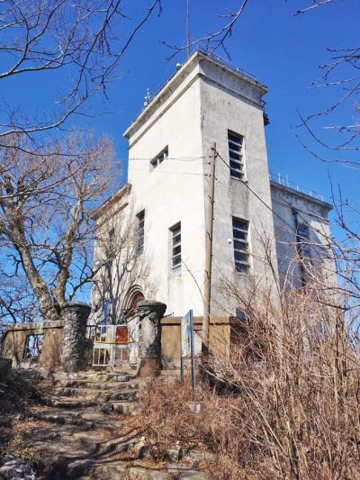 筑波山・男体山と女体山の山頂へ　