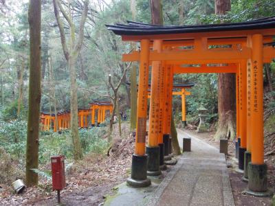 2020年2月、三連休の京都１：伏見稲荷参拝～山頂を一周