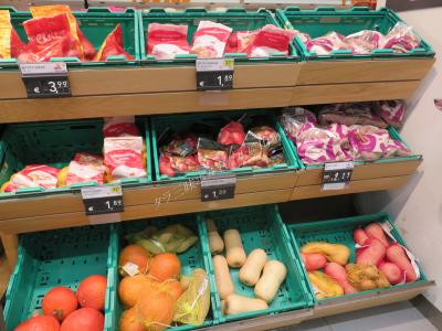 ポルトガルのスーパーマーケット（タラ三昧ポルトガル初日）