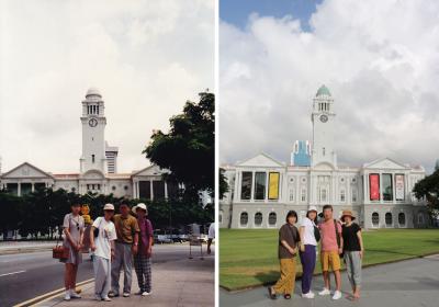 シンガポールだヨ！全員集合②日目　27年前と同じ場所で写真を！～ベタなシンガポールグルメを堪能