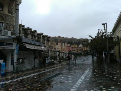 中欧・東欧6ヶ国旅行　旅の終着地、雨に降られたアテネー帰国まで