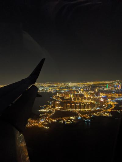 カタール航空にて深夜トランスファー at ドーハ