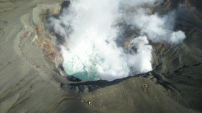 晩秋の九州旅行２　阿蘇山、熊本、雲仙へ