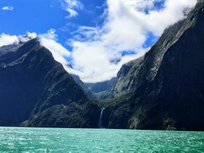 ニュージーランド　南島　ルピナス街道　④　（快晴に恵まれたミルフォードサウンドクルーズ！）