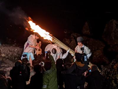 2020年　春節の福岡（2）和布刈神事