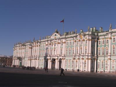 ズドラーストヴィチェ、ロシア 1、2日目 念願のエルミタージュ美術館へ