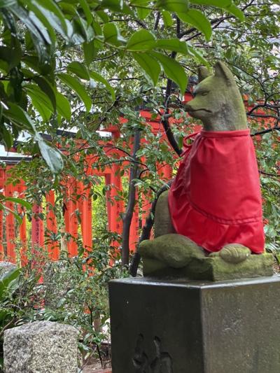 今年初の旅行は東京、根津神社