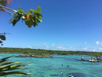 海洋公園「シェルハ」でハンモックでゆらゆら