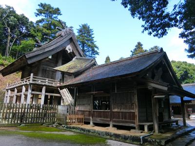 松江・出雲の旅2泊3日　（3日目）神魂神社