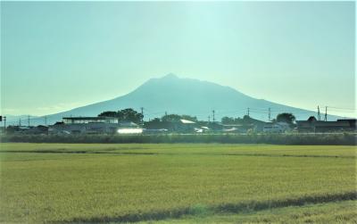 特急・つがるの車窓から。