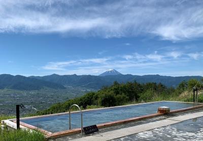 ほったらかし温泉・石和温泉_Hottarakashi Onsen & Isawa Onsen　これぞ絶景露天！石和はホタル鑑賞とセットで