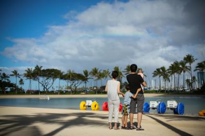 0歳児を連れて海外へ！2回目のハワイ：Day1 フライング・ホヌに乗る