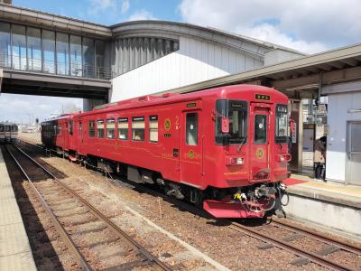 長良川鉄道のクルーズ列車にのる