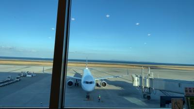 大分空港で最後のカフェタイムとディナー