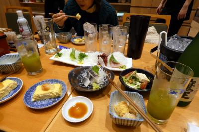 ０２．沼津魚がし鮨 三島駅南口店の夕食　