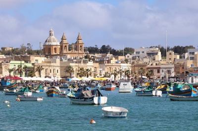 太陽降り注ぐ絶景マルタ(1)マルサシュロック、スリーシスターズ、スリーマ&セントジュリアン