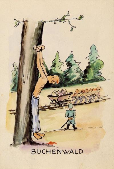 番外編：ブーヘンヴァルト強制収容所の枯れ死した『ゲーテの樫の木Goethe Eiche』