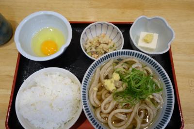 20200320-1 大阪 うどん讃くさんの朝定食