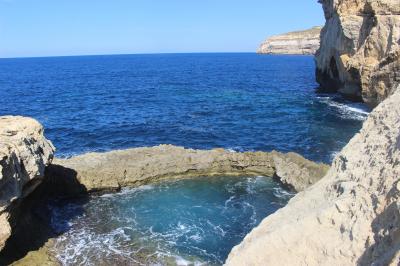 マルタ　２日目　マルタ島からフェリーに乗って海が美しいゴゾ島へ