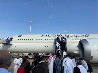 サウジアラビア旅行記５（サウジアラビア航空搭乗記）