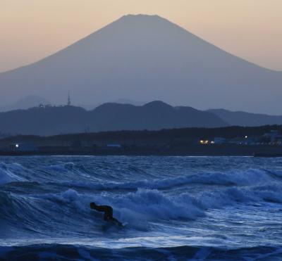 春風駘蕩　茅ヶ崎海岸