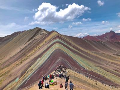 ◆ペルー 女ひとり旅◆⑤標高5,000mの絶景 レインボーマウンテン