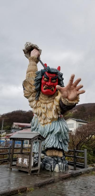 荒れた天気にドキドキ秋田