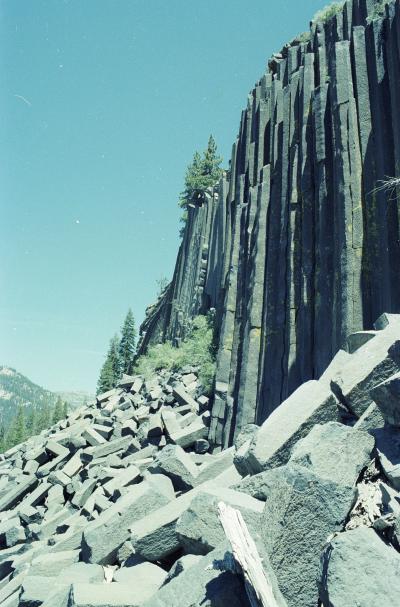 Devil's Postpile National Monument, CA, 1979.